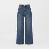 Nora Straight-Leg Jeans in Vintage Blue